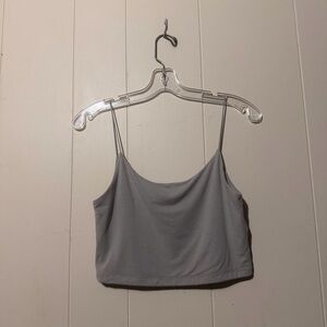 Aritzia Wilfred Free Cropped Cami Top Brown Women Size M